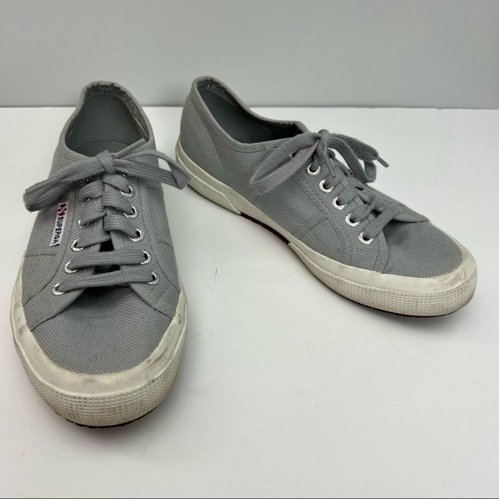 Superga Canvas Lace Up Shoes